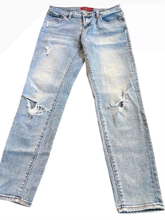 Lucky Brand Denim - Lucky Brand Distressed Sienna Cigarette Boyfriend Y2K Jeans Size 0 25
